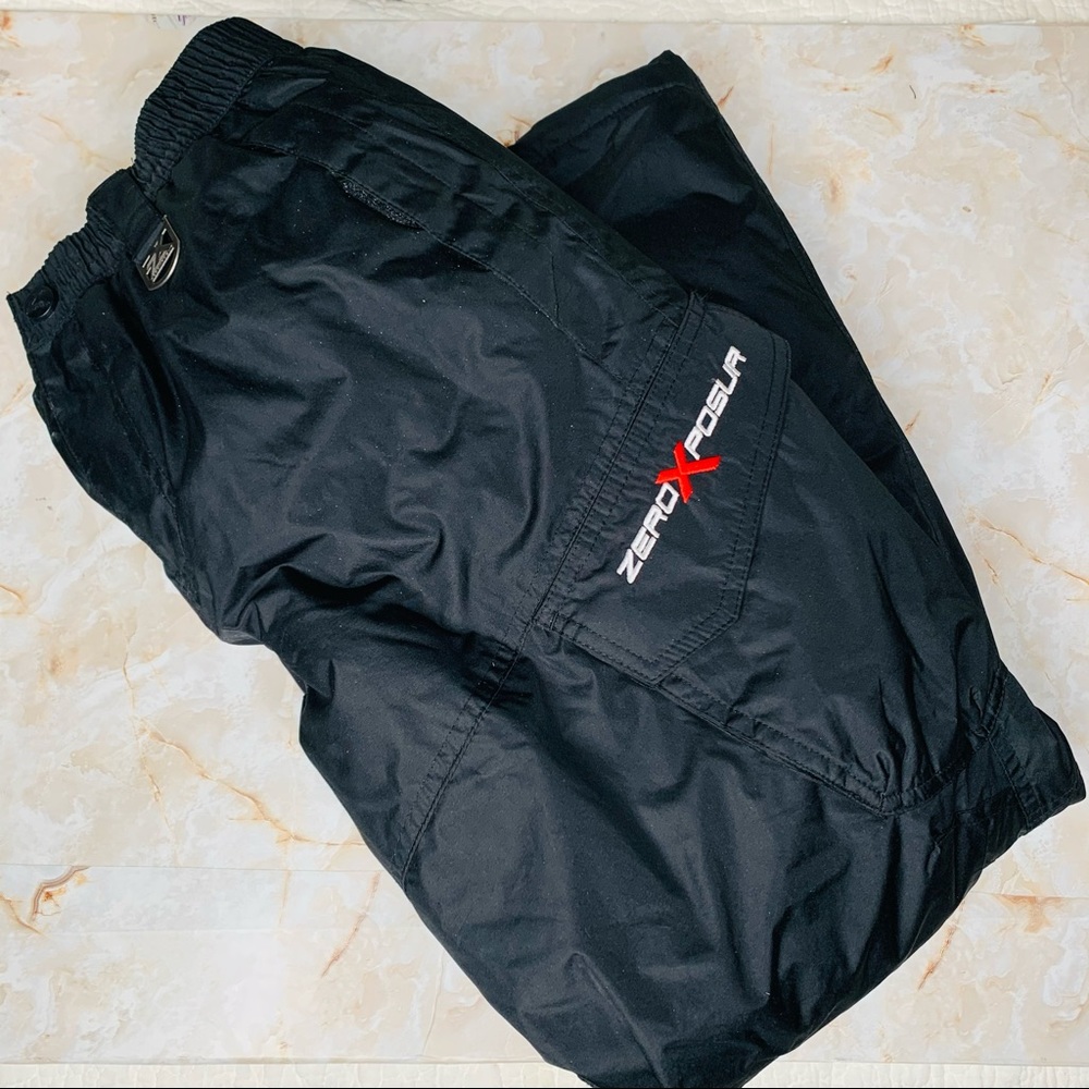 ZERO EXPOSURE Ski Pants - BLACK SKI WINTER OUTDOOR PANTS 14/16